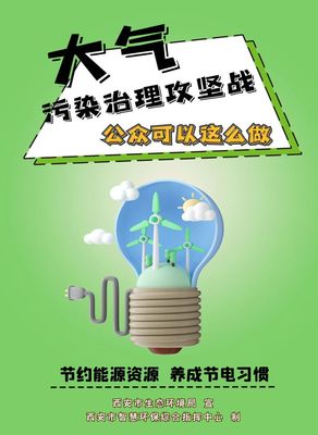 參與大氣污染治理，公眾可以做些啥？這組海報(bào)告訴你